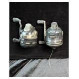 Zebco 808 & Shakespeare TI20 Fishing Reels
