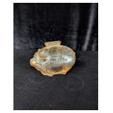 Orange Glass Marathon Piggy Bank