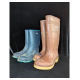 (2) Pairs of Rubber Uninsulated Boots: