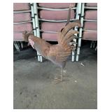 Large Metal Yard Chicken