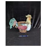 Metal Chicken Planter