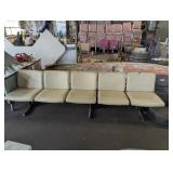 Leather Lobby Seating with 5 Seats
