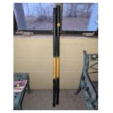 (2) Collaspable Hand-wind Fishing Poles