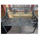 Metal Patio Bench