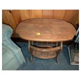 Wooden Magazine Table