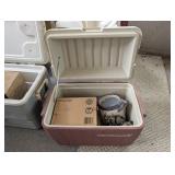 Cooler with Fishing Reels