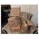 Enesco Village Figurines in (3) Boxes