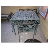 Metal Patio Table & (4) Chairs