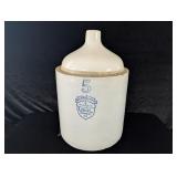 No. 5 UHL White Crock Jug