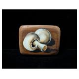 Mushrooms Mary Porter Painting on Wood