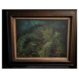 Woodland Ferns Mary Porter Painting on Canvas