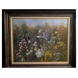 Wildflowers Mary Porter Painting on Canvas