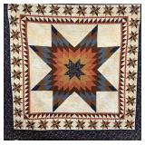 Evening Star Quilt - 104" x 104"