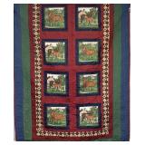 Horses, Horses Quilt - 61" x 81"