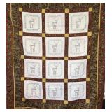 Deer Hunter Quilt - 85" x 103"