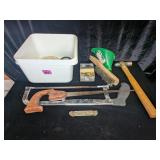 Electrical Tap, Wire Brush, Funnel, Pins,