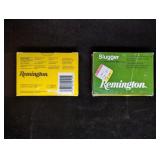 (2) Boxes of Remington Slugger 20ga Rifled Slugs