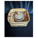 Large Wooden Butter Mold -