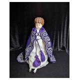 Ceramic Doll and Stand