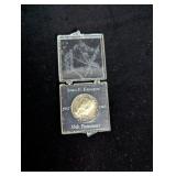 1964 Silver Kennedy Half Dollar in Case