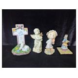 Figurines, Swan Planter, Conair Makeup Mirror