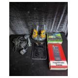 Walkie Talkies, Garmin GPS, Amazon Kindle,