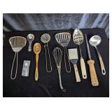 Kitchen Utensils: Ladle, Knife Sharpener,