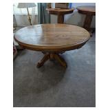 Oval Oak Coffee Table