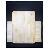 (2) Large Wooden Cutting Boards