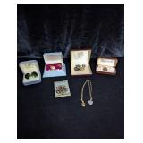 Scarf Clip, Cufflinks, Lockette
