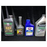 Misc Opened Oil Bottles -