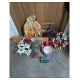 Decorations, Oak Wall Shelves, Yardstick