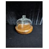 Vintage Cheese Dish - 7.25"