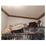 Vintage Clothing in Closet
