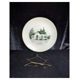 Keensburg Christian Church Plate - 1819-1978