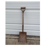 Square Shovel with Wooden Handle -