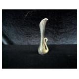 Heavy Art Deco Swan Vase - 7'