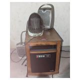 Duraflame Heater, (3) Small Heaters