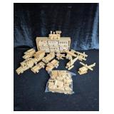 Wooden Block Vehicle Toys
