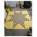 Hand Stitched Antique Quilt