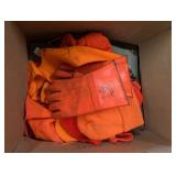 Orange Hunting Vests & Hats, 2XL Tan Sweatshirt,