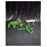 John Deere 8530 Toy Tractor, NH3 Tank, &