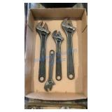 CRESCENT ADJUSTABLE WRENCHES