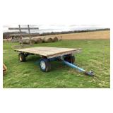 FLATBED WAGON WITH HEAVY GEAR - 16ft x 7ft BED