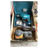 DeWALT SANDER, MAKITA DRILL, ARROW STAPLER