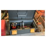 RUBBERMAID TOOLBOX AND CONTENTS
