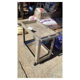 RUBBERMAID PLASTIC ROLL CART