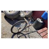 METAL FRAME PUSH PLOW