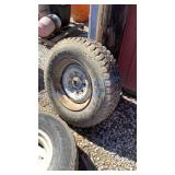 8 LUG TRAILER WHEEL AND TIRE
