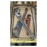 PIPE WRENCHES AND MONKEY WRENCH